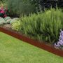 Filigree Metal Lawn Edging 20cm H Steel Garden Border Four.8m, thumbnail 4 of 5