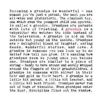 Grandpa Quotes Ceramic Coaster Gift, 2 of 7