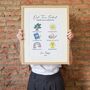 Thank You So Much Teacher Print Personalised Teacher Gift, thumbnail 7 of 7