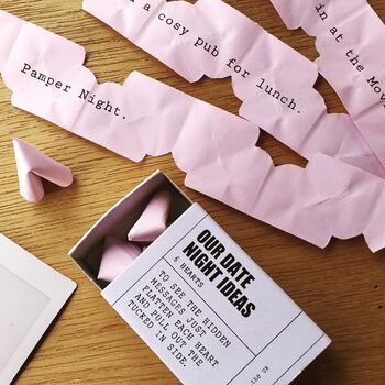 Origami 'Date Night Ideas' Matchbox, 3 of 11