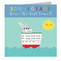 Bon Voyage Greetings Card, thumbnail 3 of 5