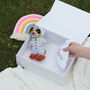Watercolour Cross Christening Memory Keepsake Box, thumbnail 3 of 5