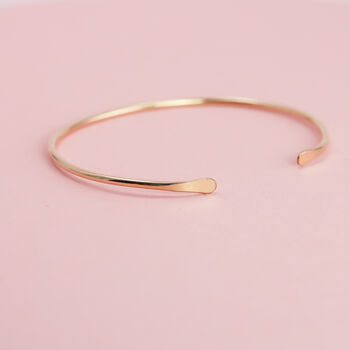 Smooth Cuff Set In 14k Gold Fill, 3 of 8
