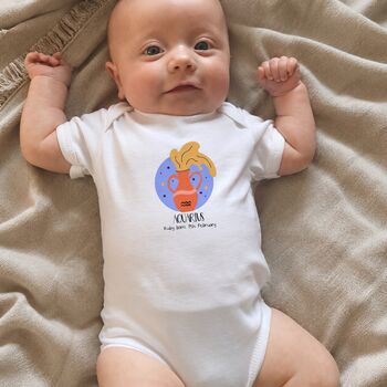 Personalised Zodiac Babygrow With Every Star Sign, 2 of 11