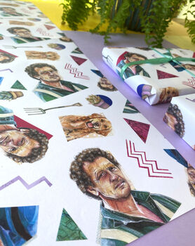 Monty Don Gift Wrap Fun Gardening Wrapping Paper, 5 of 9