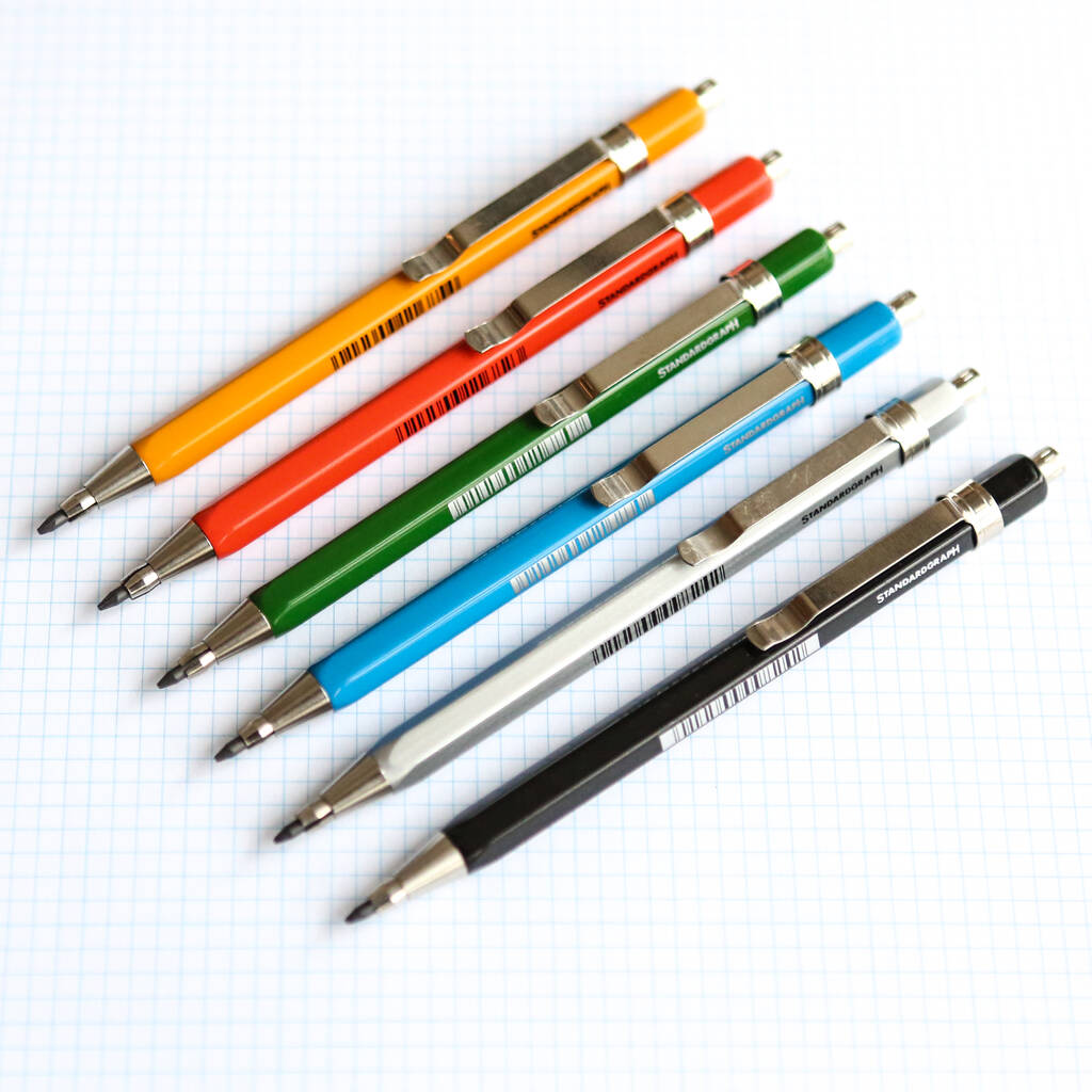 Pocket Mechanical Graphite Clutch Pencil By Berylune