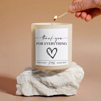 Thank You For Everything Candle Gift Set, 3 of 6