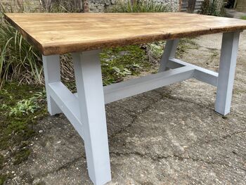 Reclaimed Timber Dining Room Table, 5 of 12