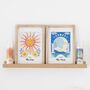 The Sun The Moon Framed Art Print Positive Home Gifts, thumbnail 1 of 8