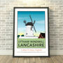Lytham Windmill, Lancashire Print, thumbnail 1 of 5