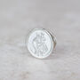 Sterling Silver St Christopher Tie Pin, thumbnail 1 of 3