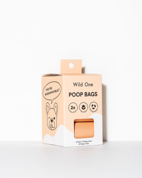 Wild One Biodegradable Poo Bags Box Of 60, 2 of 4