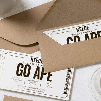 Personalised Go Ape Adventure Birthday Gift Voucher, 9 of 9