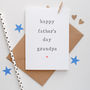 'Happy Father's Day Grandad Or Grandpa' Card, thumbnail 2 of 4