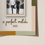Personalised A Perfect Match Matchbook Print, thumbnail 11 of 12