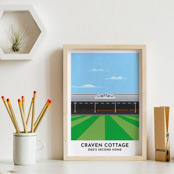 Any Football Stadium Contemporary Personalised Print, 3 of 8