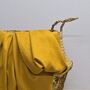 Super Soft Plain Pashmina Style Scarf In Mustard, thumbnail 2 of 3
