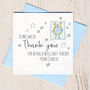 Personalised Owl Teacher Thank You Card, thumbnail 2 of 2