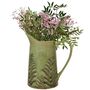 Fern Green Ceramic Pitcher Vase, thumbnail 2 of 9