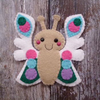 Butterfly Felt Decoration Sewing Kit, 2 of 5