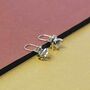 Coiled Knot Sterling Silver Stud Earrings, thumbnail 3 of 7