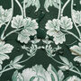 Circular Garden Outdoor Seat Pads Summer Green And White, thumbnail 2 of 4