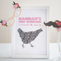 Personalised Hen Party Print, thumbnail 6 of 6