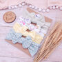 Floral Pastel Bow Headband Bundle, thumbnail 4 of 7