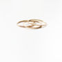 Hammered Gold Filled Stacking Ring, thumbnail 4 of 7