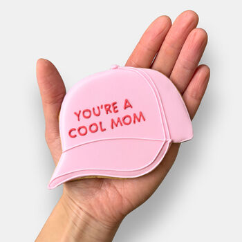 Cool Mom Cap Iced Biscuit Mother's Day Letterbox Gift, 2 of 11