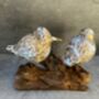 Colourful Hand Carved Wooden Birds On Teak Root Stand, thumbnail 10 of 12