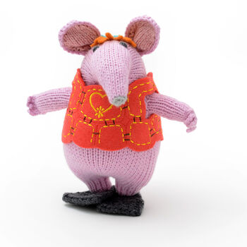 Hand Knitted Clangers Soft Toys, 6 of 6