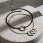 Personalised Men's Interlinking Hoops Bracelet, thumbnail 6 of 8