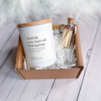 Fresh Beginnings Candle Gift For Homeowner, 4 of 8