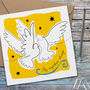 Matisse Inspired Two Doves Wedding Card, thumbnail 2 of 2