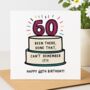Funny 60th Birthday Card, thumbnail 1 of 2