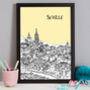 Personalised Seville Print, thumbnail 9 of 10