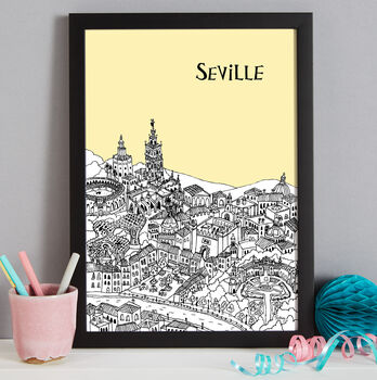 Personalised Seville Print, 9 of 10