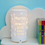 Personalised Dream Big Little One Star Night Light, thumbnail 1 of 12