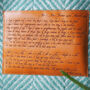 Personalised Wool Throw Engraved With Corinthians 13, thumbnail 2 of 12