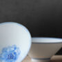 Blue White Porcelain Cup Set Of Two Peony, thumbnail 1 of 4