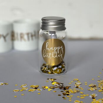 Small 'Happy Birthday' Gift Jar, 2 of 2