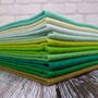 Greens Felt Craft Pack 12' Squares Of Wool Blend Felt, thumbnail 1 of 2