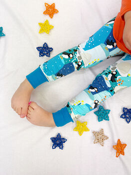 Arctic Print Organic Baby And Child Leggings, 2 of 2