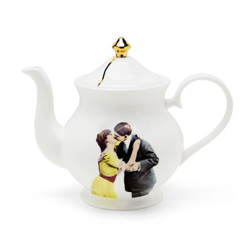 Kissing Couple Teapot, 2 of 4