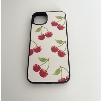 Beige Cherries Phone Case, 2 of 2