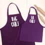 Big / Lil Chef Father And Son Apron Set, thumbnail 7 of 8