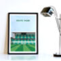 Contemporary Celtic Football Gift: Celtic Park Stadium Art Print, thumbnail 3 of 6