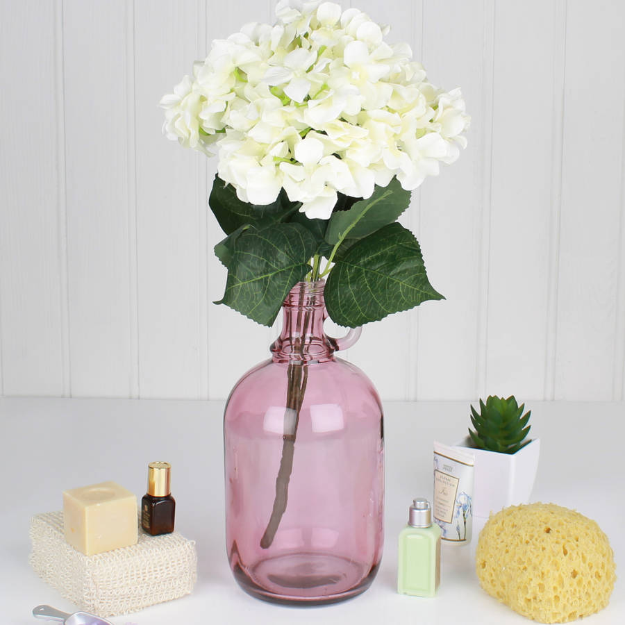 Translucent Pink Bud Vase By Dibor