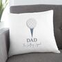 Golfing Legend Cushion, thumbnail 2 of 2